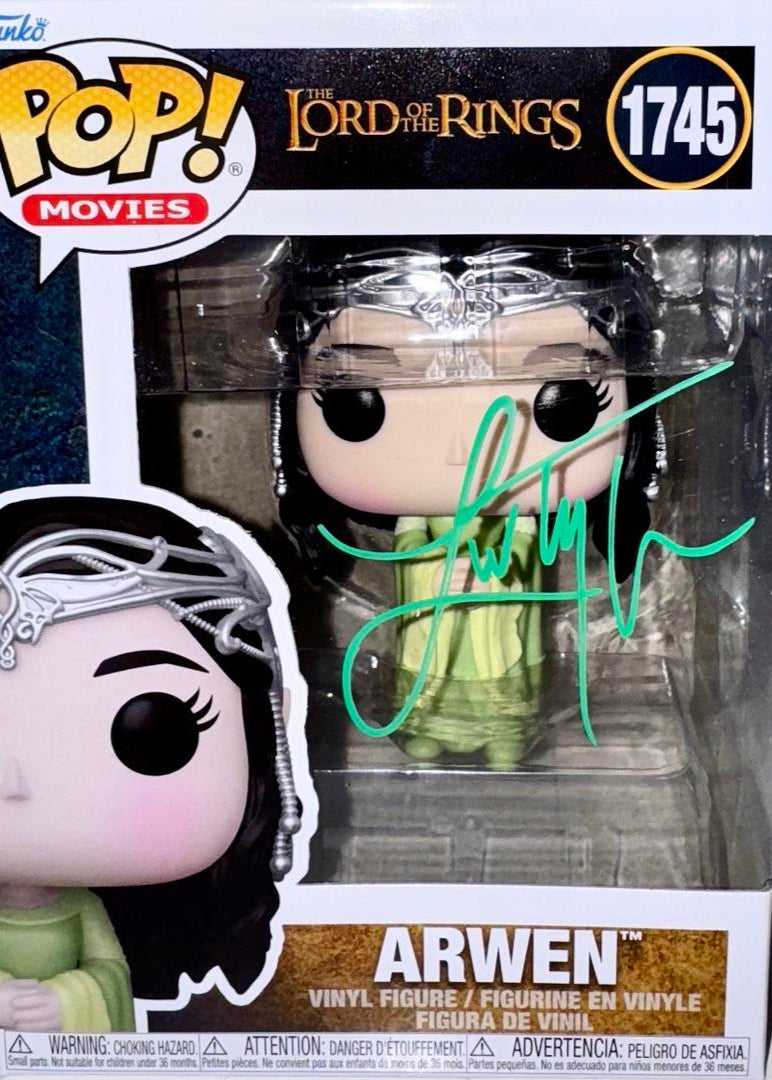 Liv Tyler Signed Funko Pop #1745 Arwen (LOTR) - Beckett COA #01